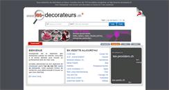 Desktop Screenshot of les-decorateurs.ch